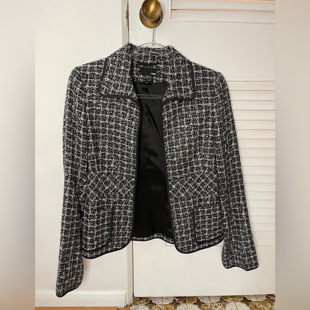 H&M Tweed blazer